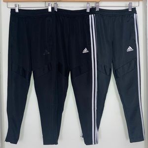 Lot of 3 Boys adidas trio 19 training pants